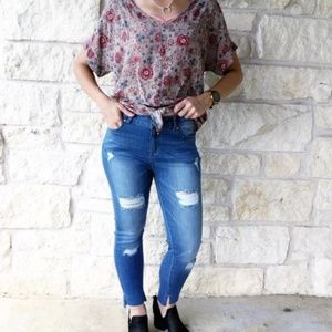 Destroyed Crops with Raw Hem